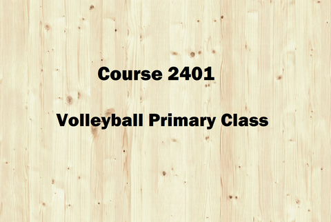LearnDuck Course 2401: Volleyball Primary Class