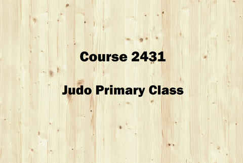 LearnDuck  Course 2431:  Judo Primary Class