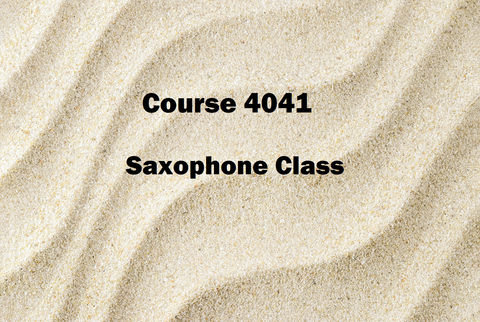 LearnDuck Course 4041: Saxophone Class